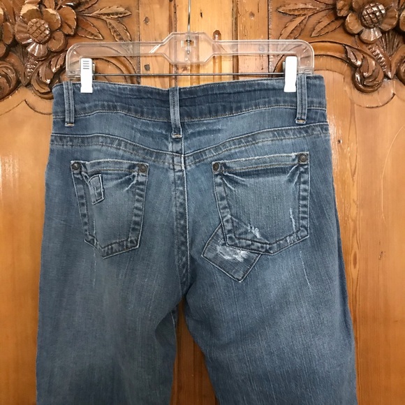 Ralph Lauren Polo Cropped Distressed Jeans - Picture 4 of 7